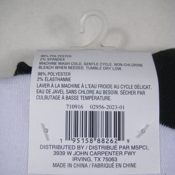 Men Pride Knee High Socks Adult One Size 1 Pair Rainbow Polyester - Picture 5 of 5